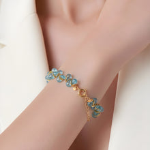 Load image into Gallery viewer, NEW Signature Aqua Apatite Bracelet