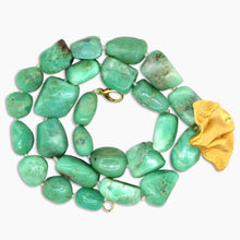 Load image into Gallery viewer, Chunky Chrysoprase Necklace