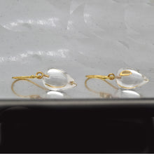 Load image into Gallery viewer, Crystal Drop 18K Gold Earrings