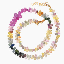 Load image into Gallery viewer, Multi Colors Sapphire Choker