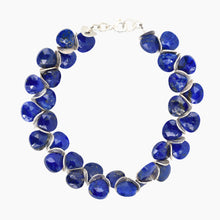 Load image into Gallery viewer, SIgnature Sterling Lapis Bracelet