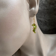 Load image into Gallery viewer, Signature Peridot Gold Earrings
