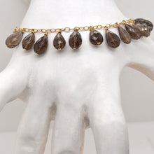 Load image into Gallery viewer, Smokey Topaz Bracelet