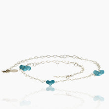 Load image into Gallery viewer, Sterling Apatite Chain Necklace