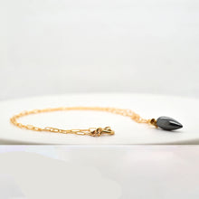 Load image into Gallery viewer, Hematite Gold Necklace