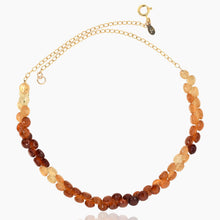 Load image into Gallery viewer, Hessonite onion necklace