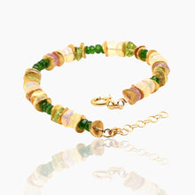Load image into Gallery viewer, Multi Gem Signature Gold Bracelet II