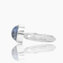 Load image into Gallery viewer, Sterling Silver Dumorterite Ring
