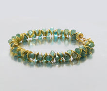 Load image into Gallery viewer, Signature Aqua Apatite Bracelet