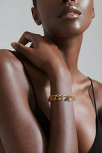 Load image into Gallery viewer, Opal Gold Charm Bracelet
