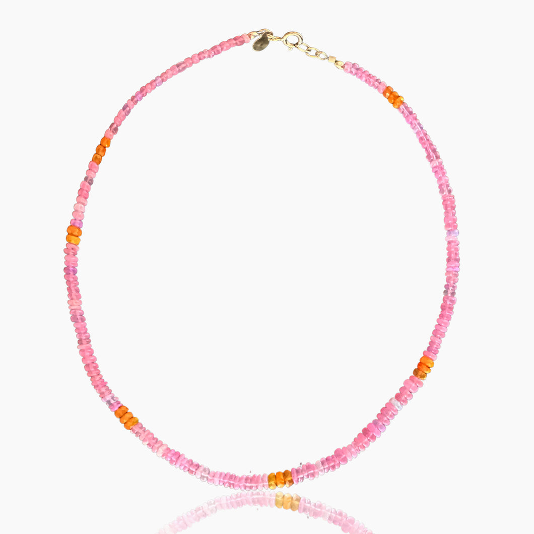 Opals in Neon Pink and Orange 