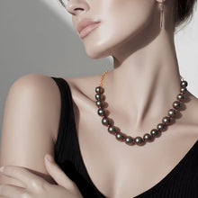 Load image into Gallery viewer, Black Tahitian Pearl Necklace
