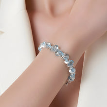 Load image into Gallery viewer, Signature Swiss Blue Topaz Sterling Bracelet

