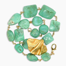 Load image into Gallery viewer, Chunky Chrysoprase Necklace
