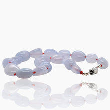 Load image into Gallery viewer, Chalcedony Silver Necklace
