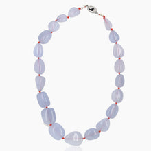 Load image into Gallery viewer, Chalcedony Silver Necklace
