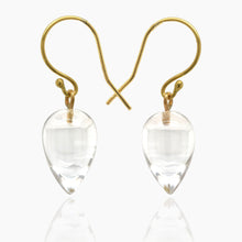 Load image into Gallery viewer, Crystal Drop 18K Gold Earrings
