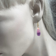 Load image into Gallery viewer, Fluorite Drop Earrings XIV
