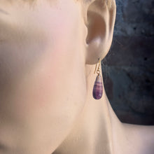 Load image into Gallery viewer, Fluorite Drop Earrings XI
