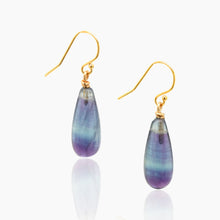 Load image into Gallery viewer, Fluorite Drop Earrings XII
