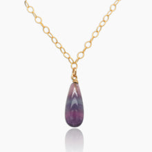 Load image into Gallery viewer, Fluorite Charm Necklace
