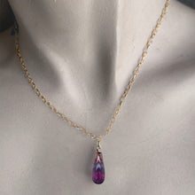 Load image into Gallery viewer, Fluorite Charm Necklace
