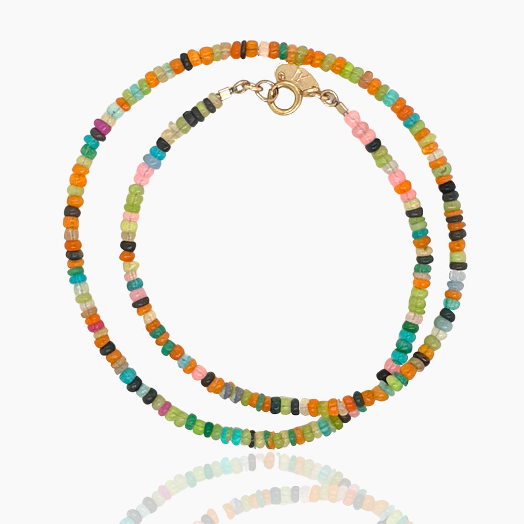Multi-Colored Opal Necklace