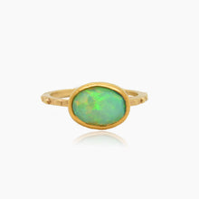Load image into Gallery viewer, Opal 22K 18K Stacking Ring
