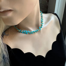Load image into Gallery viewer, Sleeping Beauty Gold Signature Necklace
