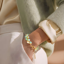 Load image into Gallery viewer, Signature Blue Peruvian Opal Bracelet

