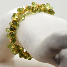 Load image into Gallery viewer, Signature Peridot Gold Bracelet
