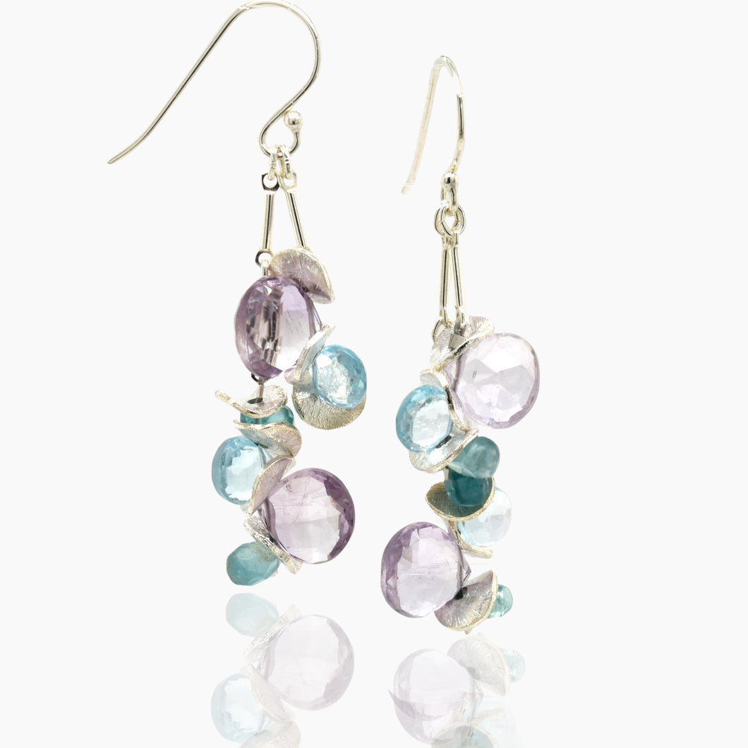 Signature Sunset Silver Earrings