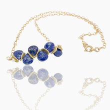 Load image into Gallery viewer, The Emma, Signature Lapis Gold Necklace
