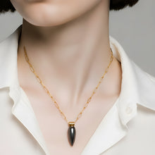 Load image into Gallery viewer, Hematite Gold Necklace
