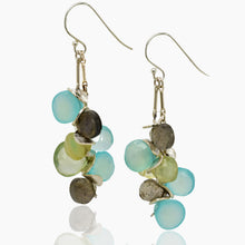 Load image into Gallery viewer, Signature Watercolor Sterling Earrings
