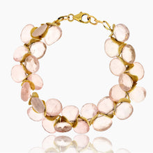 Load image into Gallery viewer, Rose Quartz Briolette Signature Bracelet

