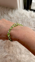 Load and play video in Gallery viewer, Signature Mini Peridot Sterling Bracelet

