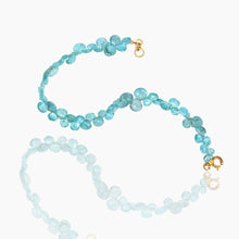 Load image into Gallery viewer, Aqua Apatite Briolette Bracelet
