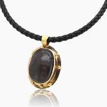 Load image into Gallery viewer, Black Egyptian Scarab Necklace
