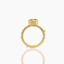 Load image into Gallery viewer, Green Tourmaline 18K Gold Ring
