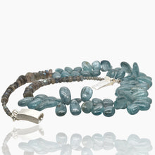 Load image into Gallery viewer, Green Kyanite Smooth Drop Necklace
