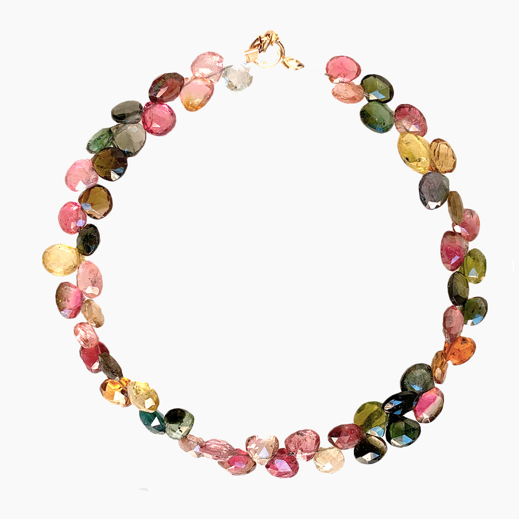 Mini Briolette Tourmaline Bracelet