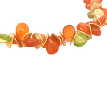 Load image into Gallery viewer, Signature Bracelet in Carnelian and Peridot
