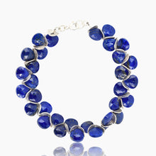 Load image into Gallery viewer, Starry Night Signature Lapis Sterling Bracelet
