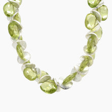 Load image into Gallery viewer, Signature Mini Peridot Sterling Bracelet
