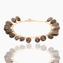 Load image into Gallery viewer, Smokey Topaz Bracelet
