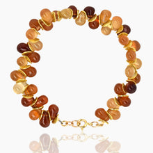 Load image into Gallery viewer, Smooth Hessonite Garnet Signature Bracelet
