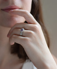 Load image into Gallery viewer, Lavender Amethyst Sterling Ring
