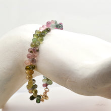 Load image into Gallery viewer, Multi Color Tourmaline Bracelet
